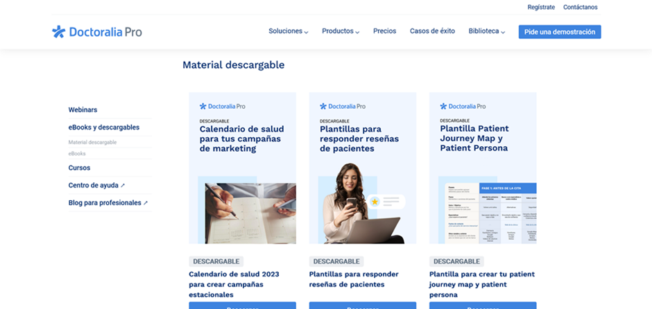 Doctoralia website