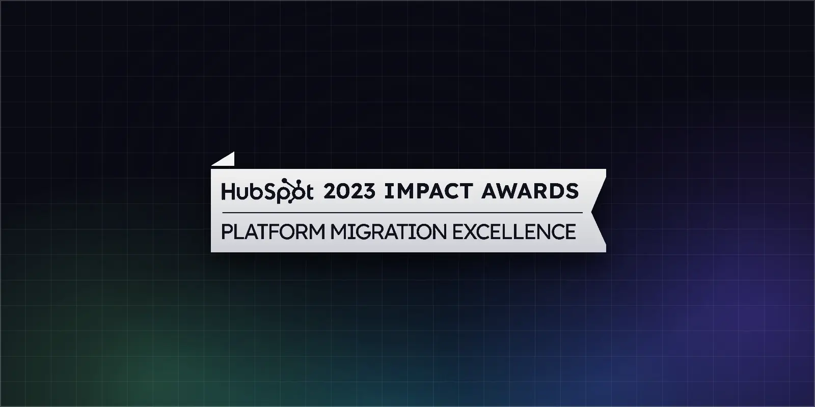 HubSpot Impact Award Ribbon